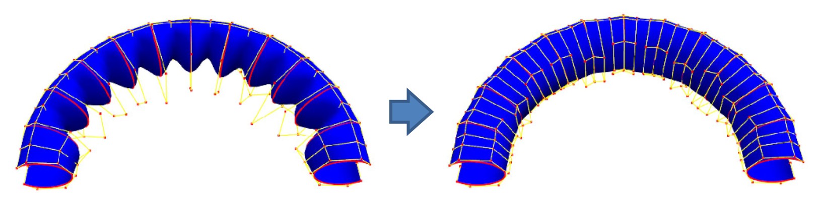 Surfaces over curve networks and T-splines